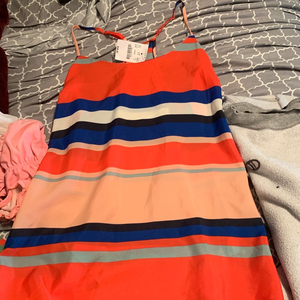 J crew colorful tank